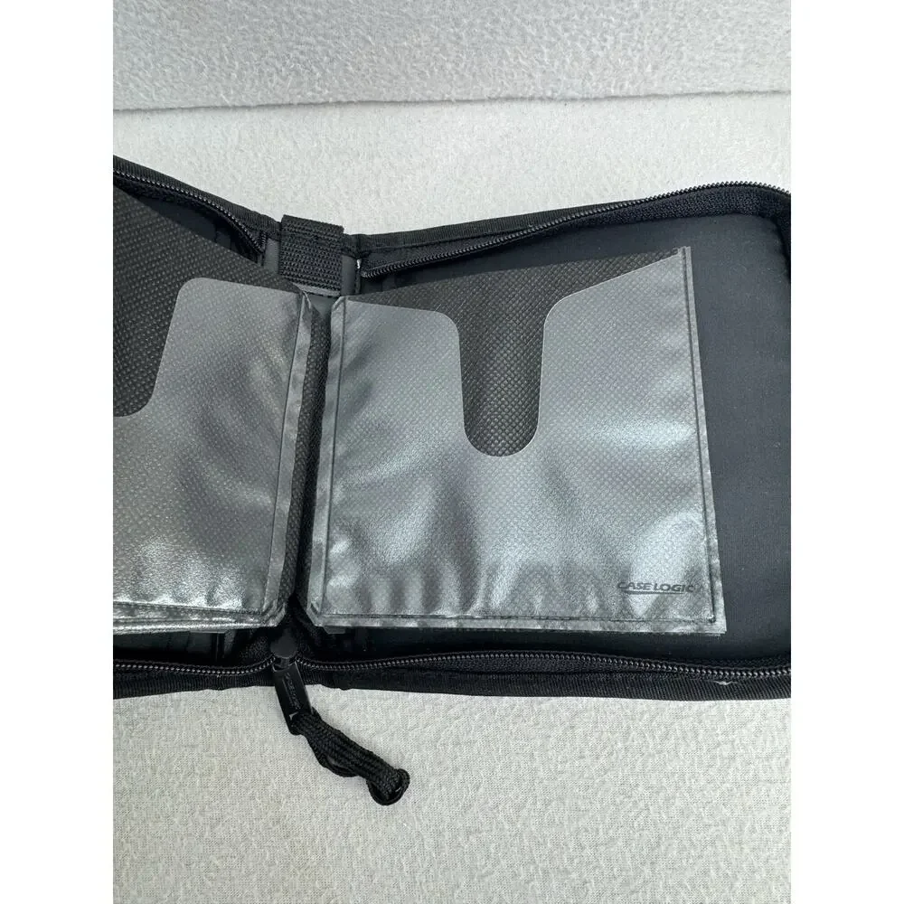 Case Logic CD Holder Discman Carrying Case 24 Disc Storage Travel Bag Vintage